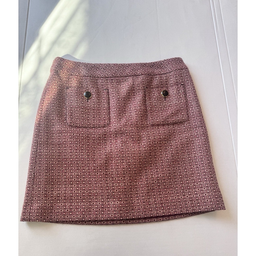 Ann Taylor LOFT Size‎ 6 Skirt straight Wool Front Pockets